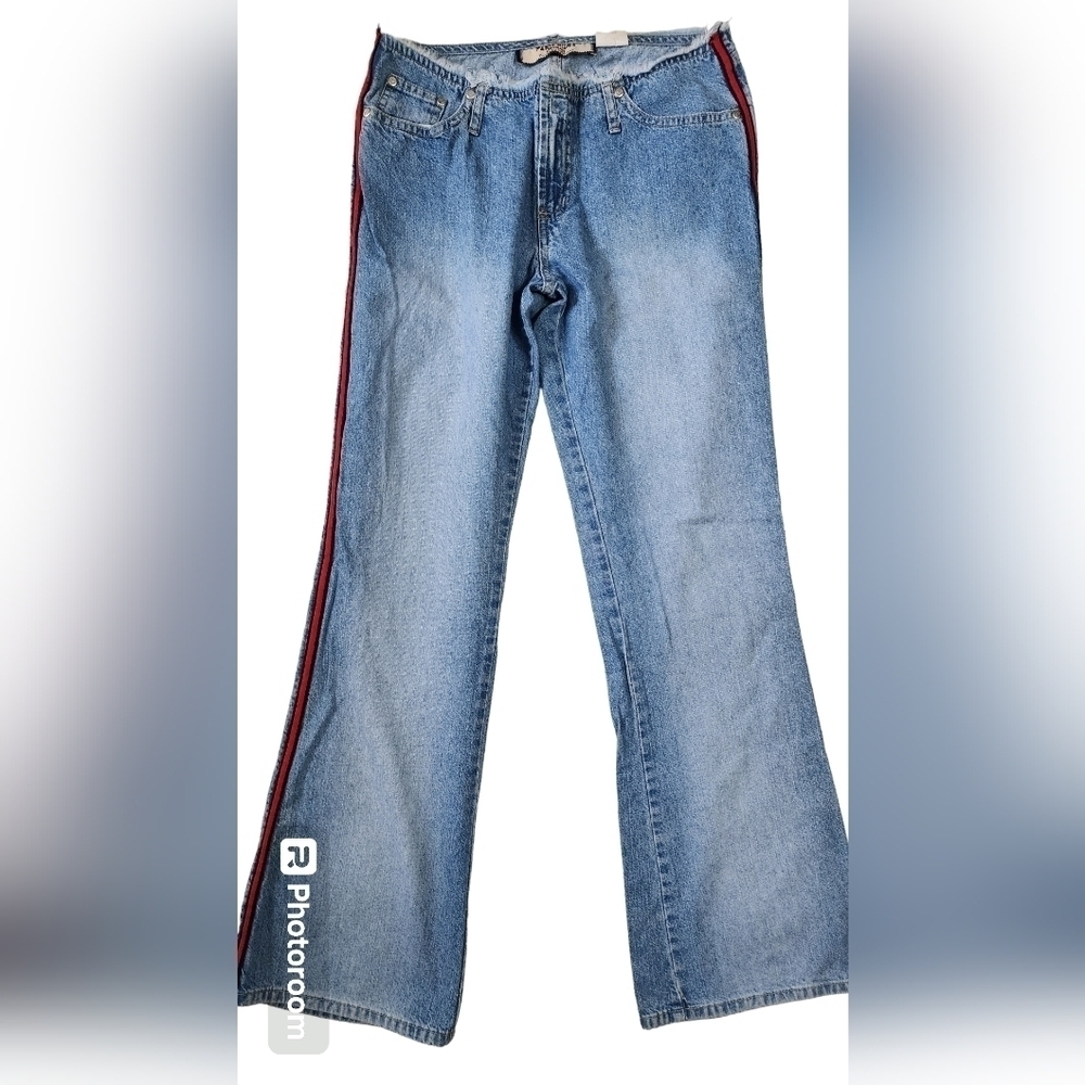 Paris Blues Vintage Y2K Mid Rise Flare Jeans size 7
